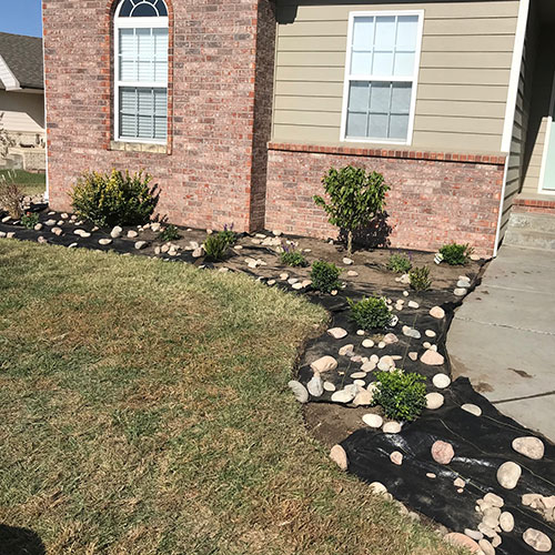 Landscaping Rock - Brown Brothers' Lawn Care